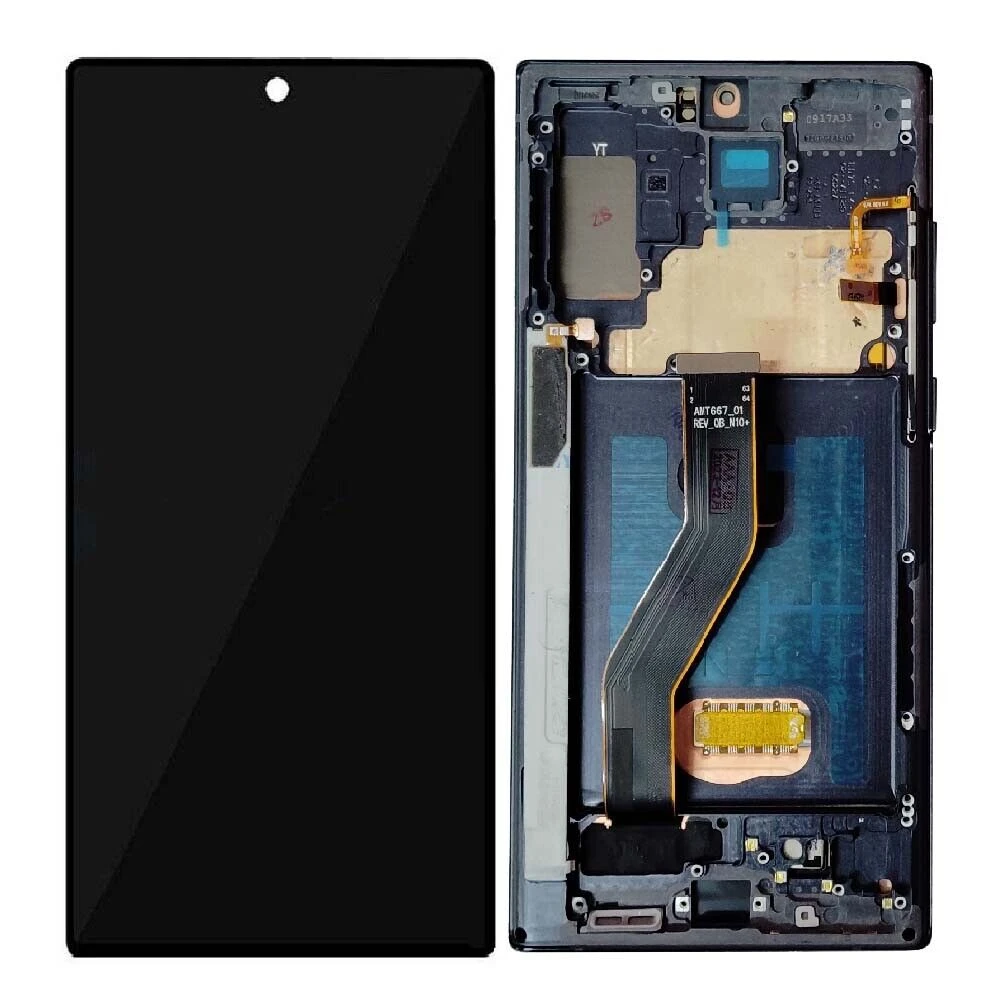 AFFICHEUR SAMSUNG NOTE 10 PLUS ORIGINAL WITH FRAME