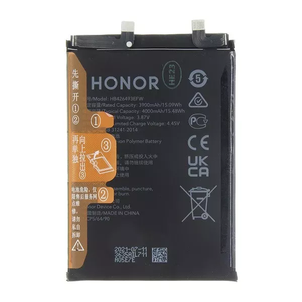 BATTERIE HUAWEI NOVA 9SE ( HB426493EFW )