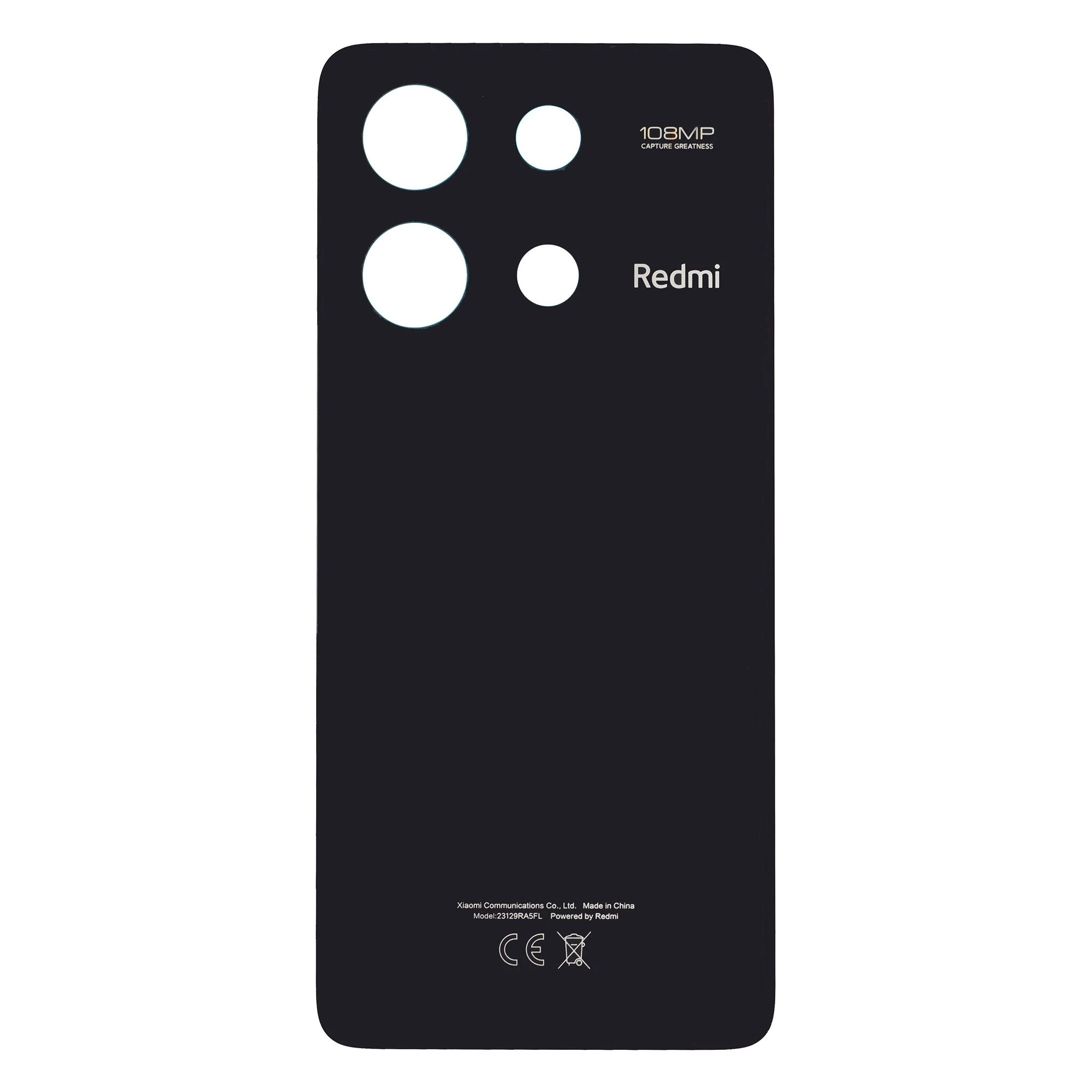 CACHE ARRIERE REDMI NOTE 13 PRO 4G