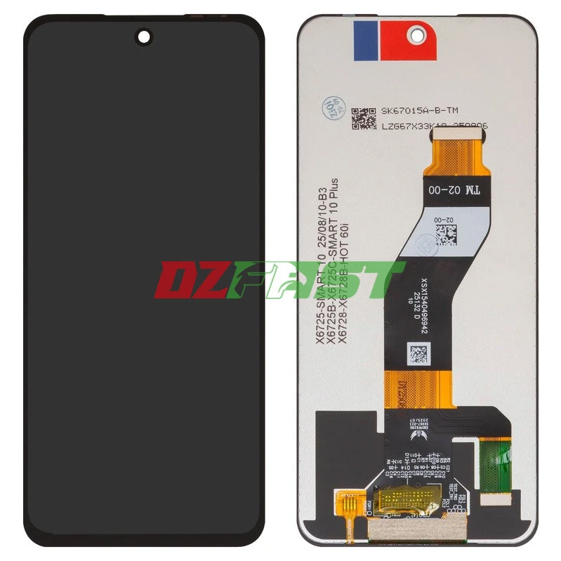 AFFICHEUR INIFINIX SMART 10 / SMART 10 PLUS / HOT 60 / HOT 60I / SPARK 40 / POP 10 / SPARK GO 2 ORIGINAL