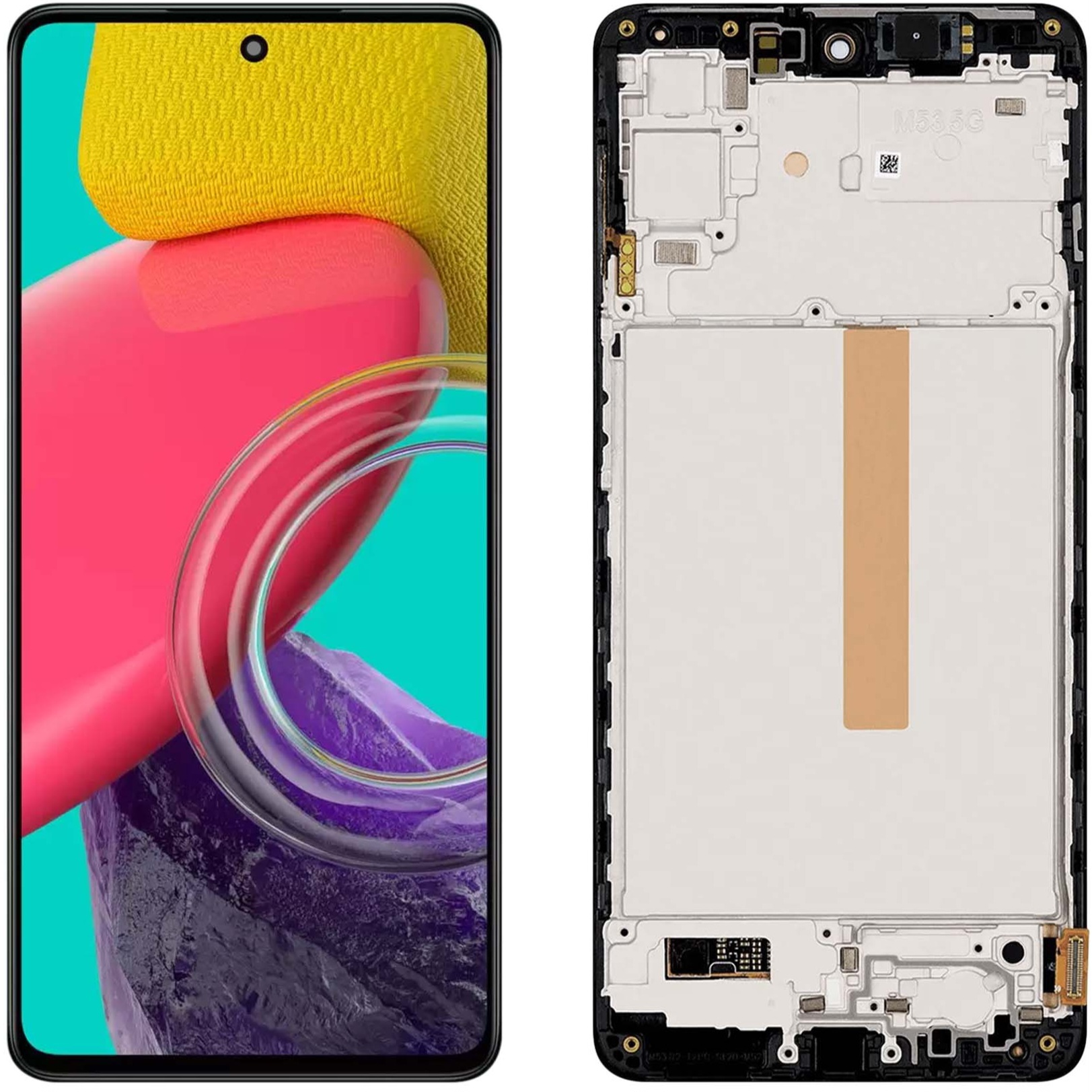 AFFICHEUR SAMSUNG M53 OLED BIG WITH FRAME