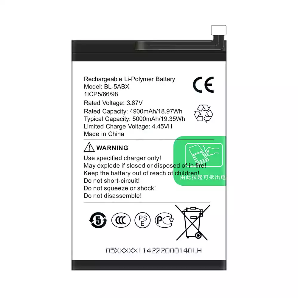 BATTERIE INFINIX (BL-5ABX) SMART 9 / HOT 50 4G / HOT 50I