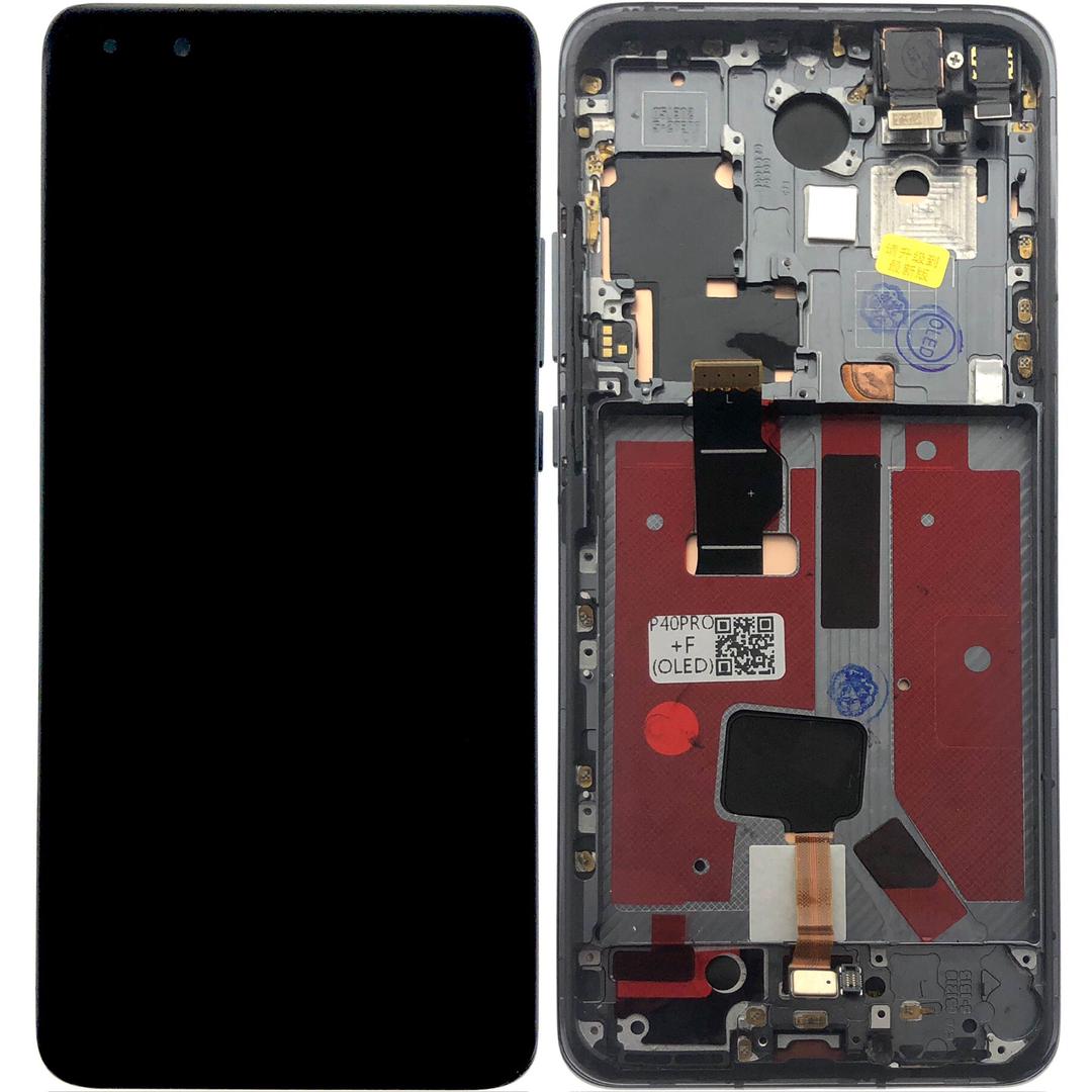 AFFICHEUR HUAWEI P40 PRO OLED WITH FRAME